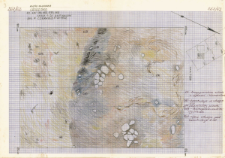 KZG, I 499 C, 498 D, 399 A, 398 B, plan archeologiczny wykopu