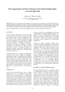 The Organisation of Flint Working in the Dutch Bandkeramik: a Second Approach