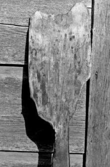 Fragment of a bread shovel