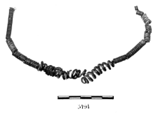 wire spirals necklace (Śląsk) - chemical analysis