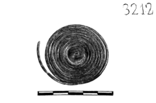 spirally twisted wire disc (Odolanów) - chemical analysis