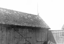 A barn and a fence