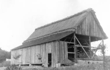 A half-timbered fenced barn (unfinished)