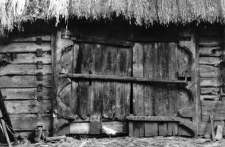 A door of a barn