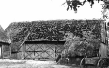 A barn with a 