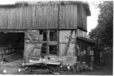 A fragment of a barn