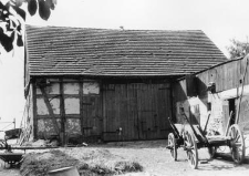 Timber framed barn