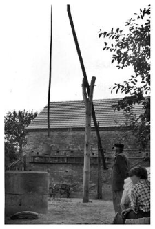 A well with a shadoof