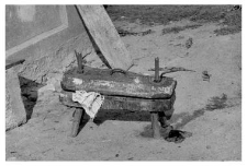 A cheese press