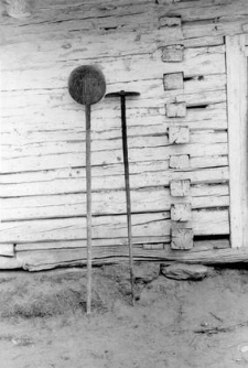Tools used for bread baking in an oven