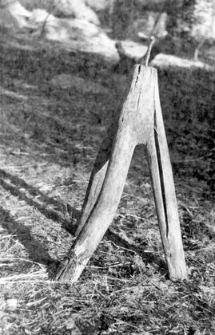 A stand used for winding the yarn