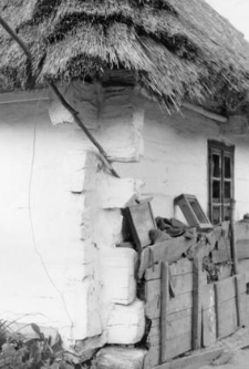 Fragment chałupy – węgieł