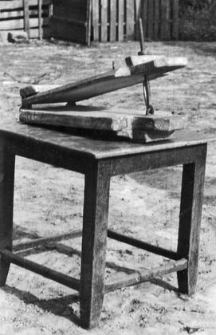 A cheese press