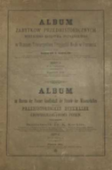 Album zabytk&oacute;w przedhistorycznych Wielkiego Księstwa Poznańskiego zebranych w Muzeum Towarzystwa Przyjaci&oacute;ł Nauk w Poznaniu. T. 2.