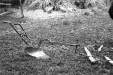 Blacksmith-made plough