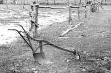 Blacksmith-made plough