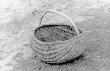 Basket with a handle