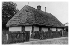 Log construction cottage