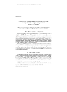 Wpływ ubior&oacute;w narodowych środkowej i wschodniej Europy na stroje dworskie w krajach skandynawskich w XVII i XVIII wieku