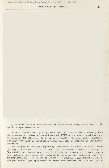 " &raquo;L'imprime &raquo; dans la mode du XVIIIe si&egrave;cle &agrave; nous jours", Paris 1984 : [recenzja]