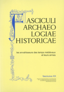 Late medieval battle-axes with tangs from the Polish lands : a component of Tatar or local weaponry?