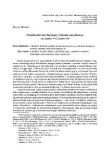 Pozostałości krzyżackiego warsztatu kuszniczego na zamku w Człuchowie