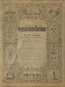 Die Grabh&uuml;gel von Leubingen, S&ouml;mmerda und Nienstedt : allgemeine Einleitung : Charakteristik und Zeitfolge der Keramik Mitteldeutschlands. H. 1