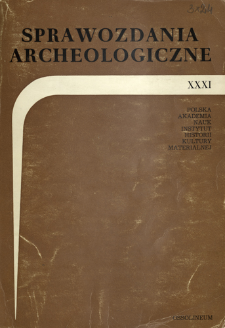 Major Results of 1978 Excavations of Early Medieval Sites in Poland