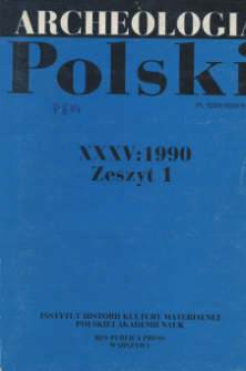 O chronologii ostr&oacute;g o zaczepach haczykowato zagiętych do wnętrza
