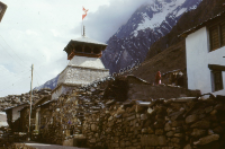Hindu Temple Kedarnath, Himalaya (Iconographic document)