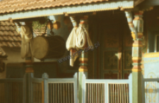 Building of the rural temple (Iconographic document)