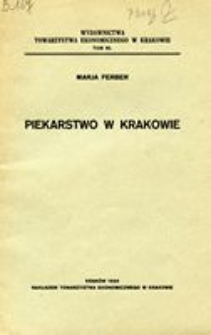 Piekarstwo w Krakowie