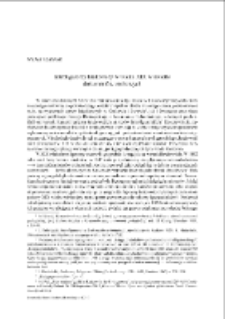 Introligatorzy krakowscy w wieku XIX w świetle dokument&oacute;w cechowych