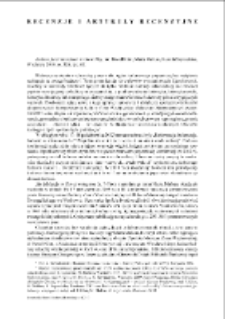 Kultura funeralna ziemi wschowskiej, red. P. Klint, M. Małkus, K. Szymańska : [recenzja]