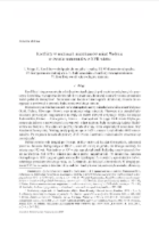 Konflikty w rodzinach mieszkańc&oacute;w miast Wołynia w świetle testament&oacute;w z XVII wieku