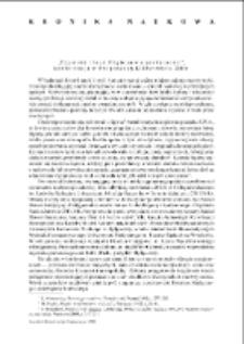 "Czystość i brud. Higiena w starożytności", konferencja w Bydgoszczy, 12-13 września 2013 r.