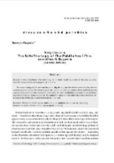Neighbours. The tanathology of the Middle Neolithic societies in Kuyavia (ca 4400&ndash;3650 BC)