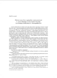 Zr&oacute;żnicowanie form zagospodarowania przestrzeni w murach śląskiego miasta średniowiecznego. Konfrontacja źr&oacute;deł pisanych i ikonograficznych