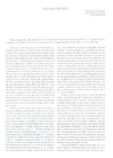 Bestattungsritus des B&ouml;hmischen Neolithikums (5500-4200 B.C.). Gr&auml;ber und Bestattungen der Kultur mit Linear-, Stichband- und Lengyelkeramik, Marie Z&aacute;potock&aacute;, Praha 1998 : [recenzja]