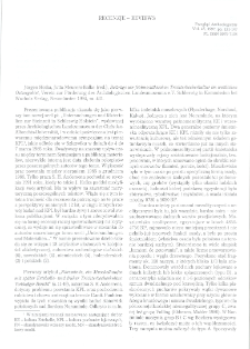 Beitr&auml;ge zur fr&uuml;hneolithischen Trichterbecherkultur im westlichen Ostseegebiet, red. J&uuml;rgen Hoika, Jutta Meurers-Balke, Neum&uuml;nster 1994 : [recenzja]