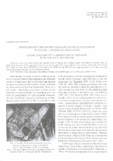 Instrumenty strunowe z badań archeologicznych w Polsce - przegląd znalezisk