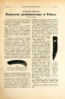 Reparacje prehistoryczne w Polsce