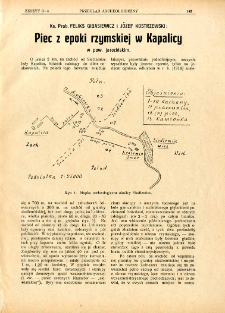 Piec z epoki rzymskiej w Kapalicy w pow. jarocińskim