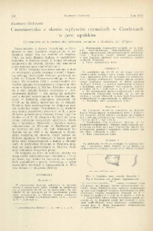 Cmentarzysko z okresu wpływ&oacute;w rzymskich w Grudzicach w pow. opolskim