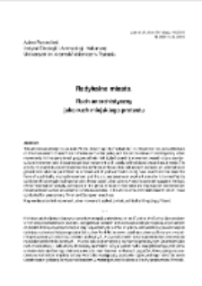 Radykalne miasta. Ruch anarchistyczny jako ruch miejskiego protestu