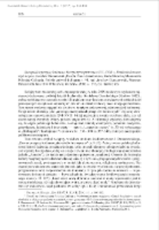 Staropolskie przepisy kulinarne. Receptury- rozproszone z XVI-XVIII w. Źr&oacute;dła drukowane, wyd. i oprać. Jarosław Dumanowski, Dorota Dias-Lewandowska, Marta Sikorska, Poloniae Culinaria. Polskie zabytki kulinarne, t. VI, red. Jarosław Dumanowski, Muzeum Pałacu kr&oacute;la Jana III w Wilanowie, Warszawa 2016, ss. 373, ryc. barwne nlb. : [recenzja]