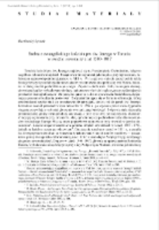 Srebra z ewangelickiego kościoła pw. św. Jerzego w Toruniu w świetle inwentarzy z lat 1580-1817