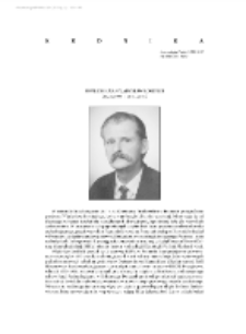 Prof. dr hab. Władysław Łosiński (15.06.1935 &ndash; 22.01.2017)