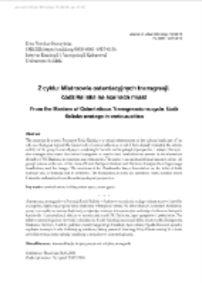 Z cyklu: Mistrzowie ostentacyjnych transgresji. Ł&oacute;dź Kaliska na scenach miast