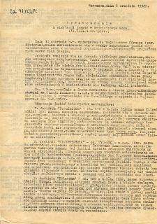 Sprawozdania i notatki z wizytacji jaskiń w Wojcieszowie Górnym dokonana przez Ludwika Sawickiego w latach 1952, 1953 i 1954